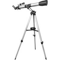 BARSKA 231 Power Starwatcher Refractor Telescope (Silver)