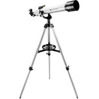 BARSKA 525 Starwatcher Refractor Telescope (Metallic Silver)