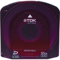 TDK 50GB Rewriteable Dual Layer Professional Disc for XDCAM