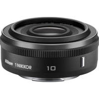 Nikon 1 Nikkor 10mm f/2.8 Lens (Black) for CX Format
