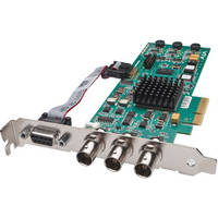 AJA PCIe 4x Card for 8/10-bit Uncompressed Digital 3G, HD, and SD I/O