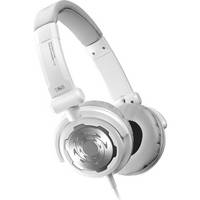 Denon DJ DN-HP500S Professional Closed-Back DJ-Style Headphones (White)