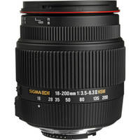 Sigma 18-200mm f/3.5-6.3 II DC OS HSM Lens for Nikon