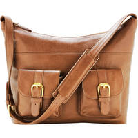 ONA The Venice Shoulder Bag (Camel)