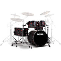 ddrum Hybrid 6-Piece Drum Kit with Acoustic Pro Triggers