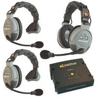 Eartec COMSTAR XT-3 3-User Full Duplex Wireless Intercom System