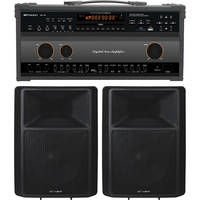 Emerson Karaoke DV124 Professional CDG/MP3+G Karaoke System w/ Built-in Amplifier