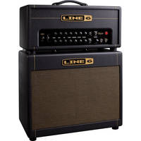 Line 6 DT25 Guitar Amplifier Head and 112 Extension Cabinet Half Stack
