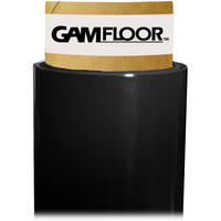 Gam GamFloor Roll (48" x 50' / 1.2 x 15.2 m), (Gloss Soft Black)
