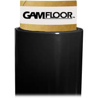 Gam GamFloor Roll (48" x 50' / 1.2 x 15.2 m), (Matte Soft Black)