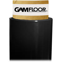 Gam GamFloor Roll (48" x 100' / 1.2 x 30.5 m), (Matte Soft Black)