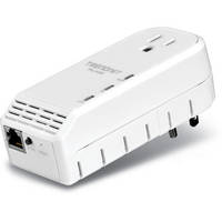 Trendnet TPL-402E 500Mbps Powerline AV Adapter w/ Bonus Outlet