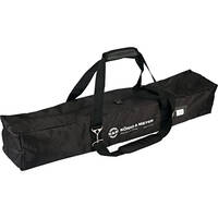 K&M 21315 Carrying Case for Microphone/ 6 Boom Stands (Black)