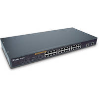 D-Link 24-Port Rack-Mountable Gigabit Ethernet Layer 2 Switch