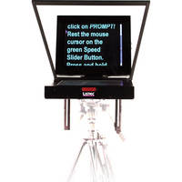 Listec Teleprompters MZLT-1017S Mini DV Prompter with Z-Pro Mounting Hardware