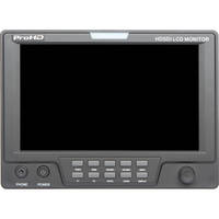 JVC DT-X71H ProHD 7" AC/DC Portable Monitor (HD-SDI, HDMI, Composite)
