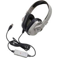 Califone WASHABLE HEADPHONE WITH USB & VOLUME CONTROLS