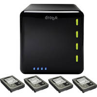 Drobo 16TB (4x4TB 5400rpm) Drobo 4-Bay Storage Array