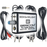 Sescom PORTABLE AUDIO INTERFACE 3.5mm 1/4"BAL