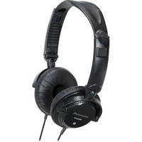 Panasonic RP-DJS200 DJ-Style Headphones (Black)