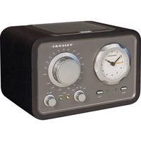 Crosley Radio CR3005A Duet Radio (Black)
