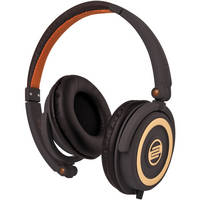 Reloop RHP-5 Chocolate Crown DJ Headphones w/ Smartphone Mic & Controls