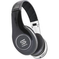 Soul by Ludacris SL150 Pro Hi-Definition On-Ear Headphones (Chrome & Black)