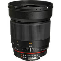 Bower 24mm f/1.4 Wide-Angle Lens for Nikon F Mount Cameras