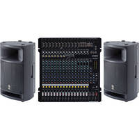 Yamaha MG206C MIXER WITH 2-MSR400 POWERED SPEAKERS