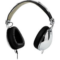 Skullcandy Aviators Over-Ear Headphones (Chrome and Black)