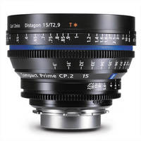 Zeiss Compact Prime CP.2 15mm/T2.9 EF Mount with Imperial Markings
