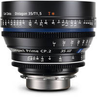 Zeiss Compact Prime CP.2 35mm/T1.5 Super Speed F Mount with Imperial Markings