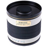 Samyang 500mm f/6.3 Mirror Lens (White)