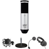 MXL Tempo USB Microphone Bundle (Black and Silver)