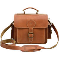 Grafea England Leather Camera Bag (Regular Size, Caramel)
