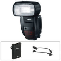 Canon 600EX-RT Flash with Bolt Power Pack & CZ Cable Kit