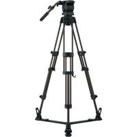 Libec RS-250R Tripod With Pan and Tilt Fluid Head and Floor Spreader