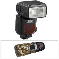 Nikon SB-910 AF Speedlight i-TTL Shoe Mount Flash with FlashKeeper Kit