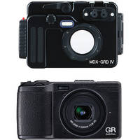 Sea & Sea MDX-GRD IV Underwater Housing with Ricoh GR DIGITAL IV Digital Camera Kit