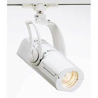 Strand Lighting Aureol BeamSpot Luminaire with Lightolier Track Adapter (White)