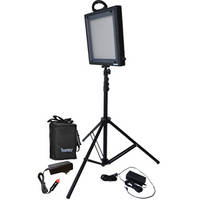 Bescor LED-500SB Studio Light and Battery Kit (100-240VAC)