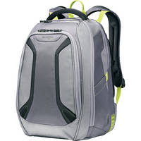 Samsonite Viz Air Backpack with 15.6" Laptop Pocket (Gunmetal/Volt Green)