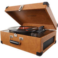 Crosley Radio CR6249A Keepsake USB Turntable (Tan)