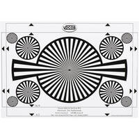 Vocas Backfocus Chart and White Card (A4)