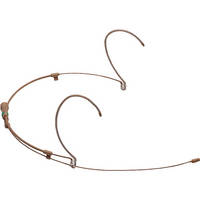 Countryman H6 Omnidirectional Microphone Headset with an NC Connector with Pigtail Leads (W7 Band, Light Beige)