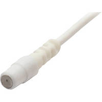 Countryman B2D Hardwired Directional Lavalier with Fixed HW XLR3 Male Connector (Gray Band, White)