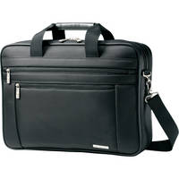 Samsonite Classic Business Perfect Fit Two Gusset Laptop Bag - 15.6" (Black)