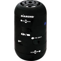 Diamond MSPBT200B Mini Rocker Mobile Portable Wireless Bluetooth Speakers - Black