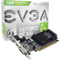 EVGA nVIDIA GeForce GT 610 1 GB DDR3 Graphics Card
