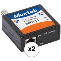 MuxLab 500111 CCTV IP Econo PoE Extender (2-Pack)